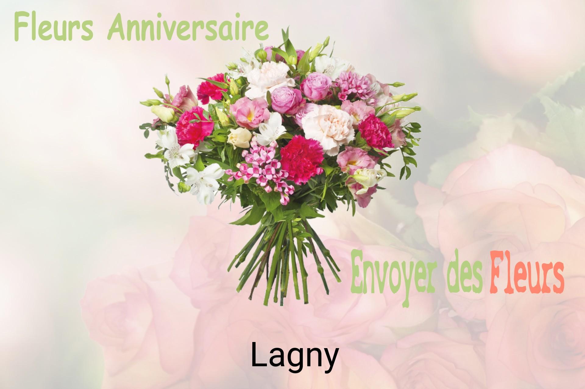 Bouquet de fleurs d’anniversaire livré à Lagny