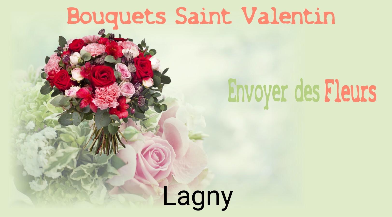 Roses de Saint-Valentin livrées à Lagny